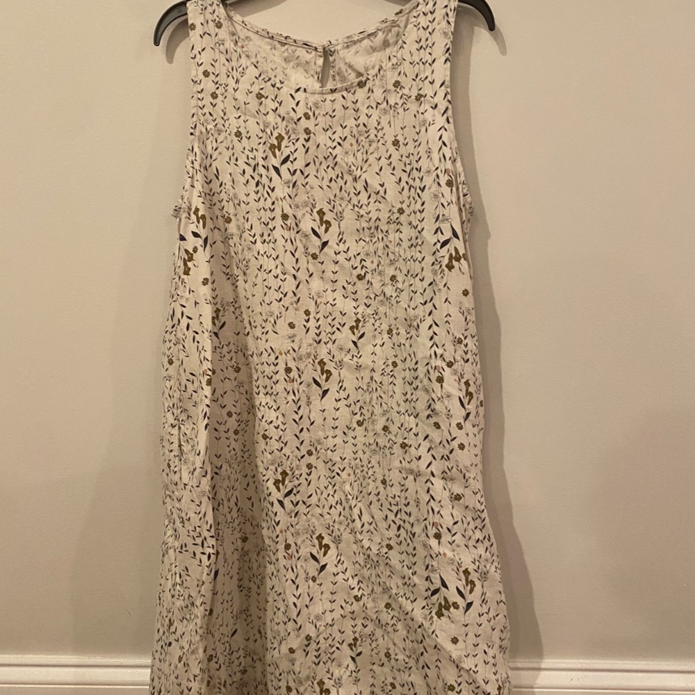 Flowered summer dress